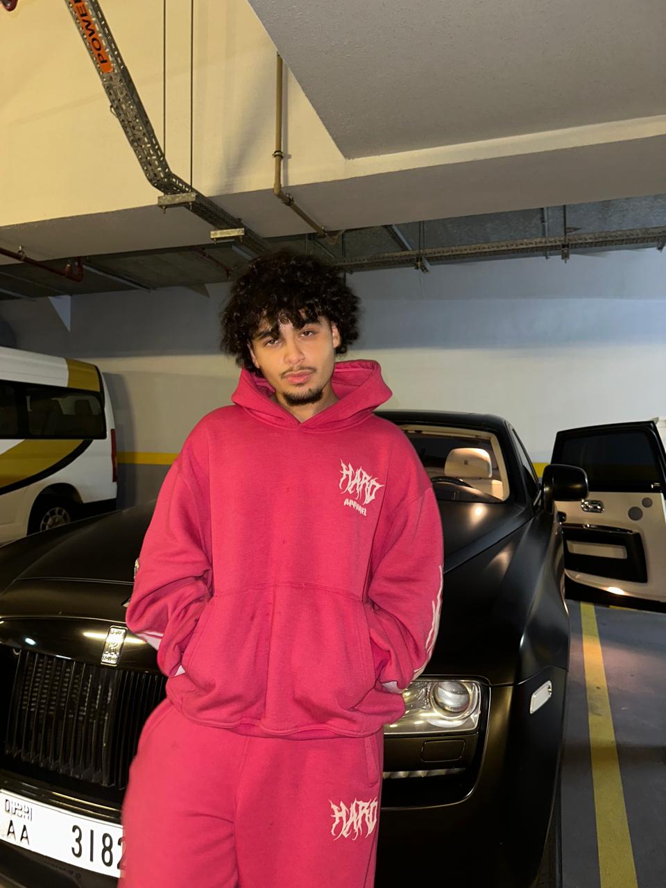 "MAGENTA FLAMES" TRACKSUIT