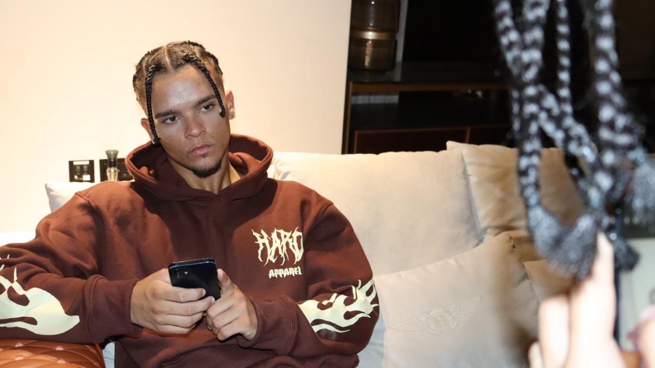 BROWN HOODIE