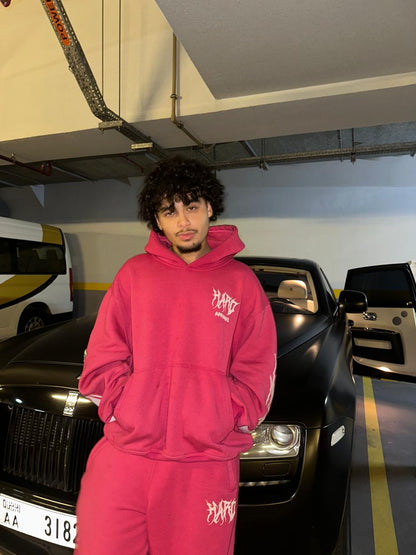 "MAGENTA FLAMES" TRACKSUIT