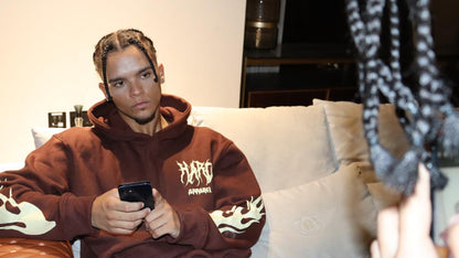 BROWN HOODIE